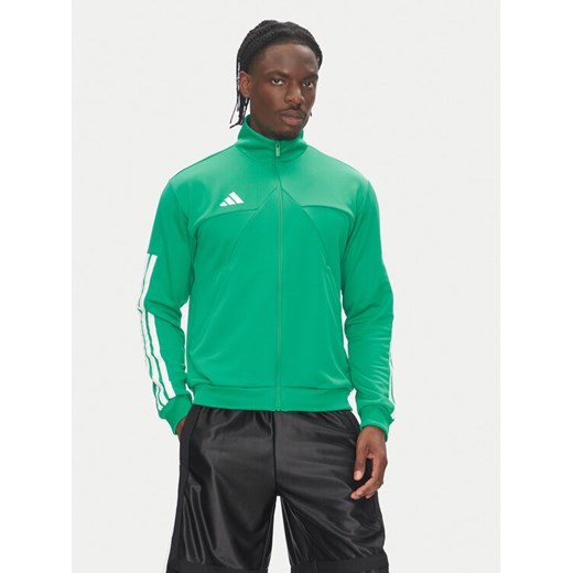 adidas Bluza Tiro Wordmark JC7938 Zielony Regular Fit ze sklepu MODIVO w kategorii Bluzy męskie - zdjęcie 183578204