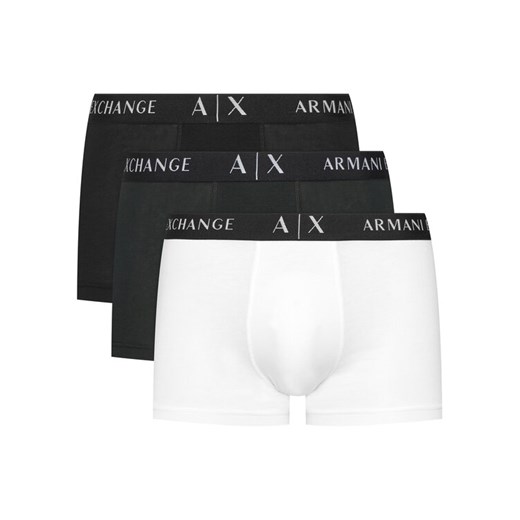 Armani Exchange Komplet 3 par bokserek XM000871 AF13682 M7035 Biały ze sklepu MODIVO w kategorii Majtki męskie - zdjęcie 183578233