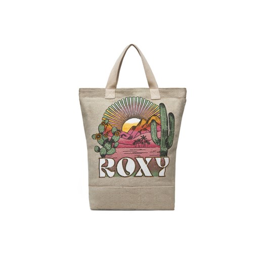 Roxy Plecak Drink The Wave ERJBP04876 Beżowy ze sklepu MODIVO w kategorii Plecaki - zdjęcie 183578250