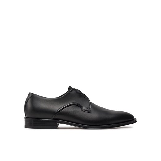 Boss Półbuty Derrek Derb Ltptly 50514016 Czarny ze sklepu MODIVO w kategorii Buty eleganckie męskie - zdjęcie 183578284