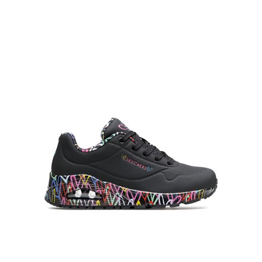 Skechers Sneakersy Loving Love 155506/BBK Czarny ze sklepu MODIVO w kategorii Buty sportowe damskie - zdjęcie 183578294