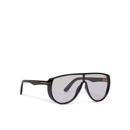 Tom Ford Okulary przeciwsłoneczne Achilles FT1182 01A Czarny Tom Ford 00 MODIVO