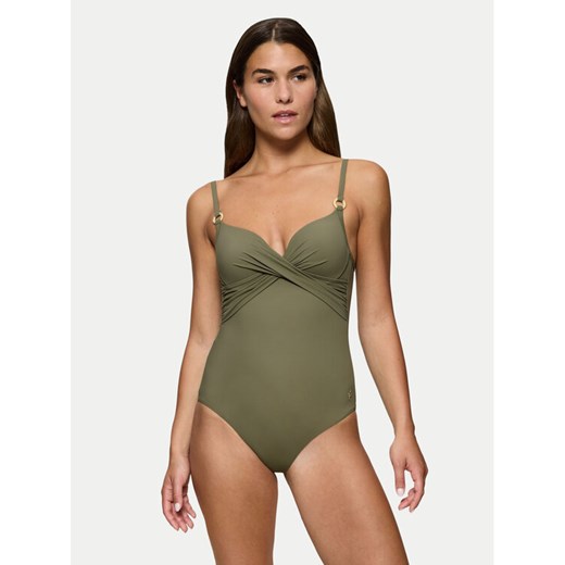 Triumph Strój kąpielowy Summer Twist 10222265 Zielony ze sklepu MODIVO w kategorii Stroje kąpielowe - zdjęcie 183578480