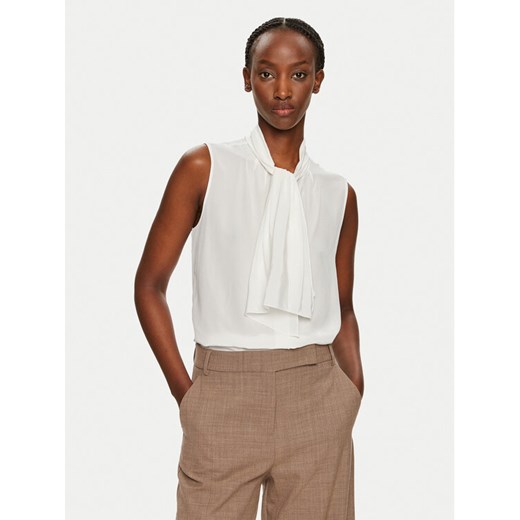 MAX&Co. Bluzka Alias 2426116032200 Biały Regular Fit ze sklepu MODIVO w kategorii Bluzki damskie - zdjęcie 183578483