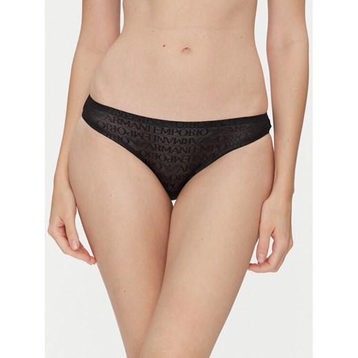 Emporio Armani Underwear Komplet 2 par fig brazylijskich EW000403 AF10880 MC005 Czarny ze sklepu MODIVO w kategorii Majtki damskie - zdjęcie 183578750