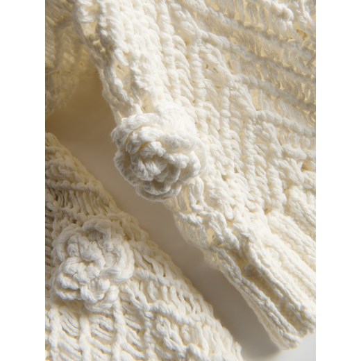 Sweter damski Reserved bawełniany z okrągłym dekoltem
