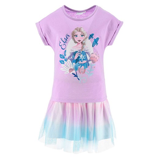 Disney Frozen 2-częściowy zestaw &quot;Kraina Lodu&quot; w kolorze fioletowym ze wzorem ze sklepu Limango Polska w kategorii Komplety dziewczęce - zdjęcie 183582784