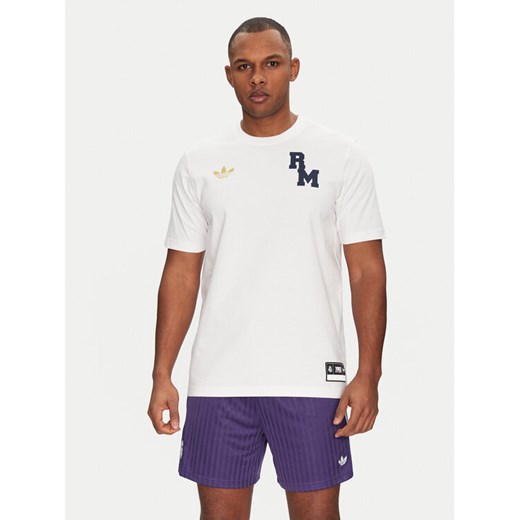 adidas T-Shirt Real Madrid VRCT JL6116 Biały Regular Fit XL MODIVO