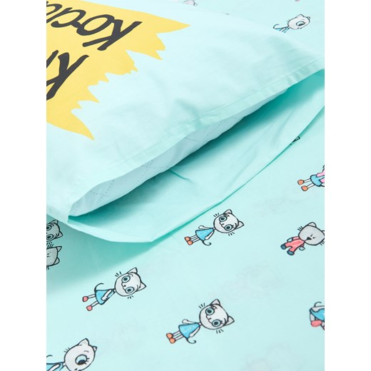 Sinsay - Komplet pościeli Kicia Kocia - wielobarwny Sinsay One Size Sinsay