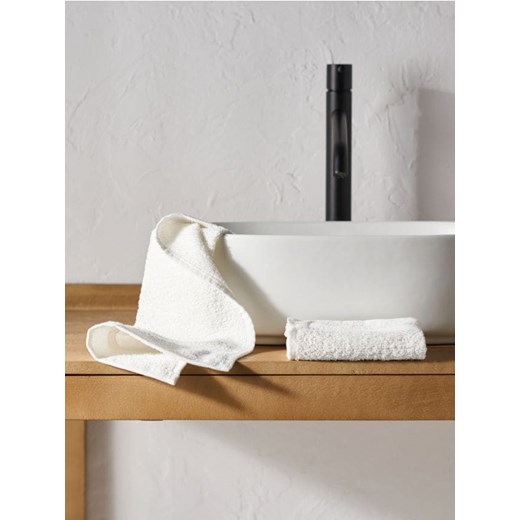 Sinsay - Ręcznik 2 pack - biały ze sklepu Sinsay w kategorii Ręczniki - zdjęcie 183584041
