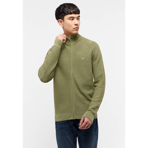 Mustang Style Escondido Oil Green 1015476 6273 MĘSKI SWETER ze sklepu YouNeedit.pl w kategorii Swetry męskie - zdjęcie 183584110