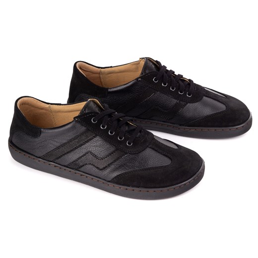 Buty barefoot damskie skórzane Olivier Eliza czarne ze sklepu butyolivier w kategorii Półbuty damskie - zdjęcie 183585062