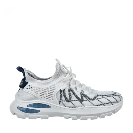 Buty męskie sportowe półbuty Big Star NN174461 białe ze sklepu butyolivier w kategorii Buty sportowe męskie - zdjęcie 183585080