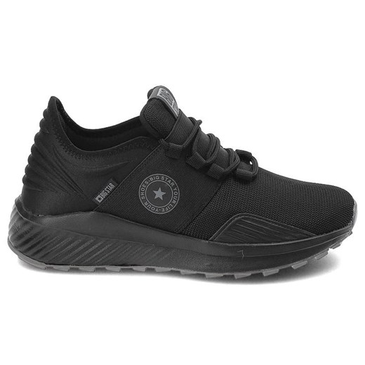Sneakersy damskie półbuty memory foam Big Star LL274A019 czarne ze sklepu butyolivier w kategorii Półbuty damskie - zdjęcie 183585082