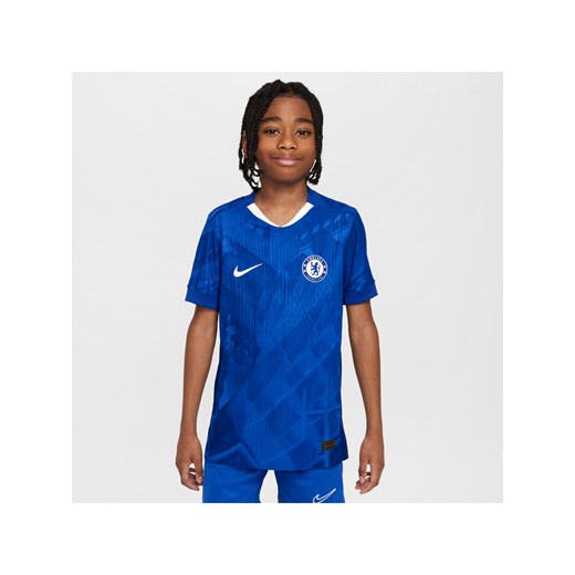 Koszulka piłkarska dla dużych dzieci Nike Dri-FIT ADV Authentic Chelsea F.C. Match 2025/26 (wersja domowa) - Niebieski ze sklepu Nike poland w kategorii T-shirty chłopięce - zdjęcie 183585232