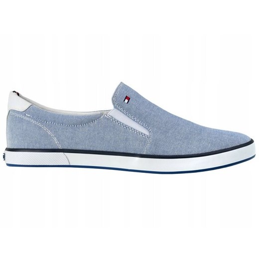 Buty Tommy Hilfiger Harlow 2E FM56820908-479 niebieskie ze sklepu ButyModne.pl w kategorii Trampki męskie - zdjęcie 183589343