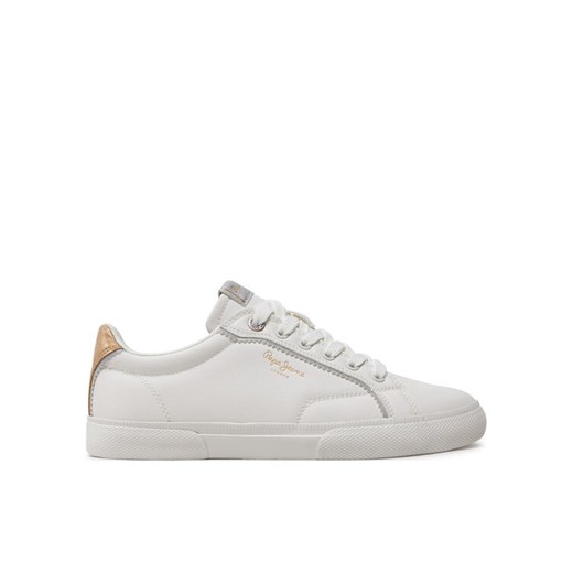 Sneakersy Pepe Jeans PLS31564 Biały ze sklepu eobuwie.pl w kategorii Buty sportowe damskie - zdjęcie 183590791