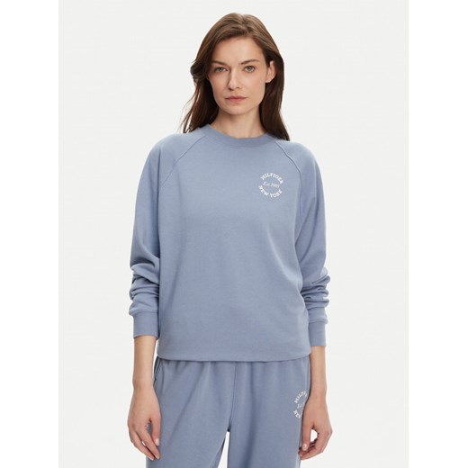 Tommy Hilfiger Bluza UW0UW05792 Niebieski Regular Fit ze sklepu MODIVO w kategorii Bluzy damskie - zdjęcie 183591301