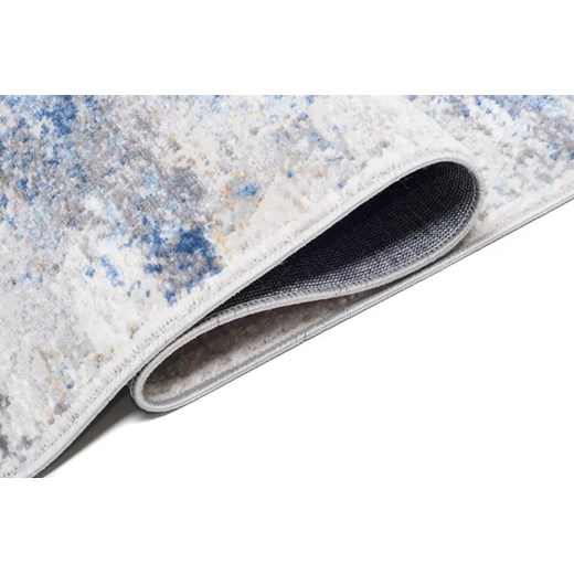 Szaro-granatowy chodnik dywanowy w nowoczesny wzór Beril 24X Profeos One Size Edinos.pl