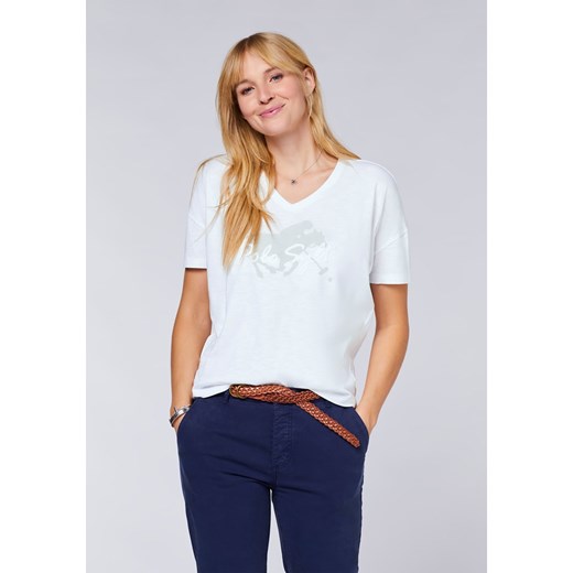 Polo Sylt Koszulka w kolorze białym Polo Sylt XL Limango Polska wyprzedaż