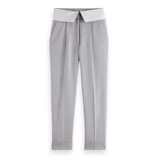 Scotch &amp; Soda Spodnie chino w kolorze jasnoszarym ze sklepu Limango Polska w kategorii Spodnie damskie - zdjęcie 183592594