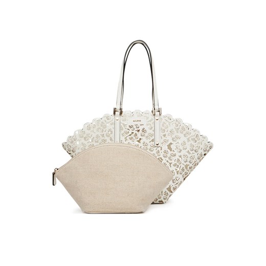 Torebka Aldo Jacinta 13989701 Biały ze sklepu eobuwie.pl w kategorii Torby Shopper bag - zdjęcie 183592682