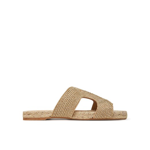 Espadryle Castañer Puri/256 025709 Złoty ze sklepu eobuwie.pl w kategorii Espadryle damskie - zdjęcie 183592700
