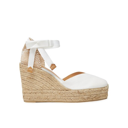 Espadryle Castañer Chiara/8ED/001 020992 Biały ze sklepu eobuwie.pl w kategorii Espadryle damskie - zdjęcie 183592710