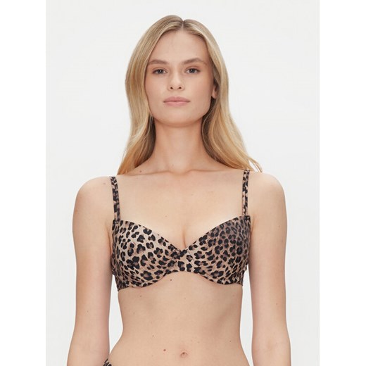 Hunkemöller Góra od bikini Animalia 301859 Brązowy ze sklepu MODIVO w kategorii Stroje kąpielowe - zdjęcie 183593353