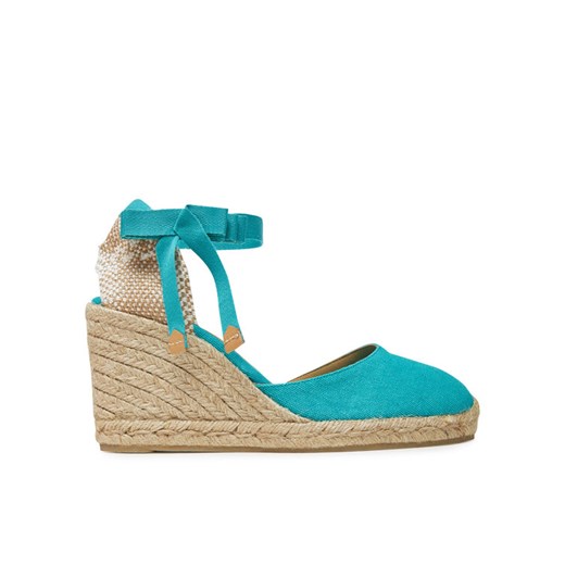 Castañer Espadryle Carina/8/002 021642 Turkusowy ze sklepu MODIVO w kategorii Espadryle damskie - zdjęcie 183593412
