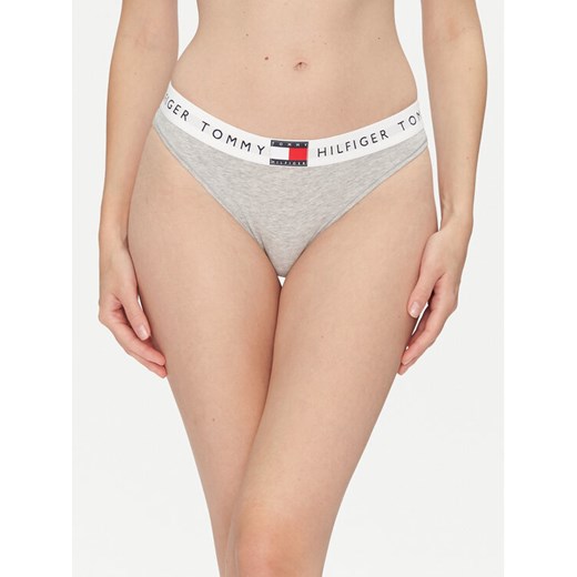 Tommy Hilfiger Figi klasyczne UW0UW06038 Szary ze sklepu MODIVO w kategorii Majtki damskie - zdjęcie 183593421