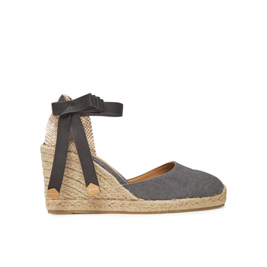 Castañer Espadryle Carina/8/002 021642 Szary ze sklepu MODIVO w kategorii Espadryle damskie - zdjęcie 183593464