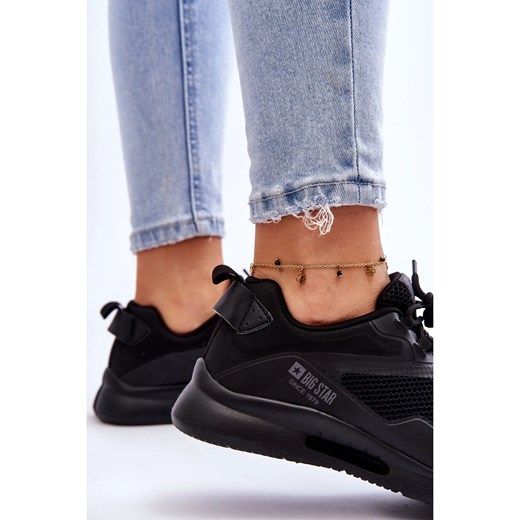 Sneakersy damskie półbuty Big Star LL274372 czarne 38 ButyModne.pl