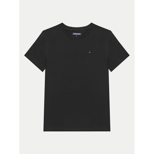 Tommy Hilfiger T-Shirt KB0KB04140 D Czarny Regular Fit ze sklepu MODIVO w kategorii T-shirty chłopięce - zdjęcie 183595734