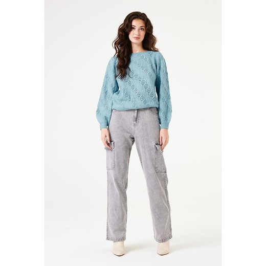 Garcia Sweter w kolorze turkusowym ze sklepu Limango Polska w kategorii Swetry damskie - zdjęcie 183596061