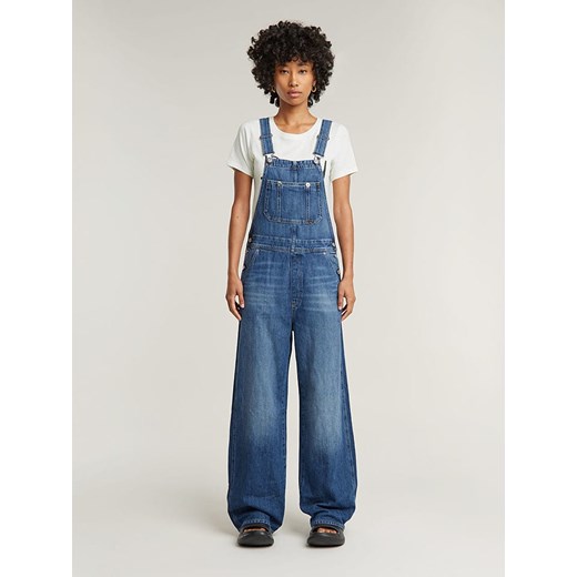 G-Star Ogrodniczki "Dungaree" w kolorze niebieskim XL promocyjna cena Limango Polska