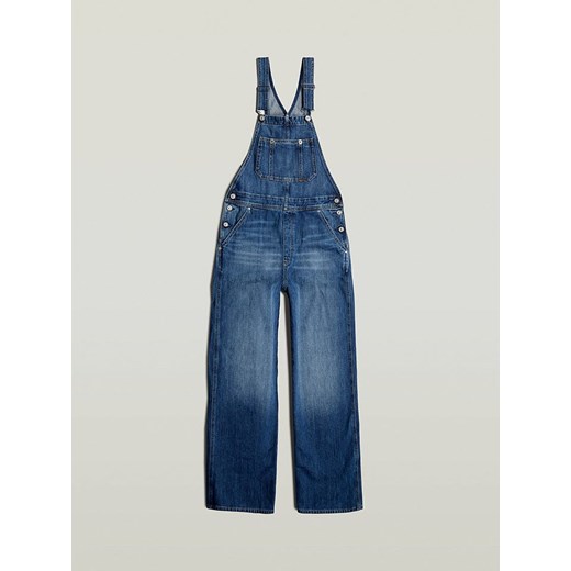 G-Star Ogrodniczki "Dungaree" w kolorze niebieskim L Limango Polska promocyjna cena