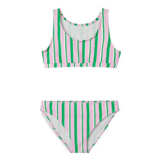 name it Bikini w kolorze zielono-jasnoróżowym ze sklepu Limango Polska w kategorii Stroje kąpielowe - zdjęcie 183596152