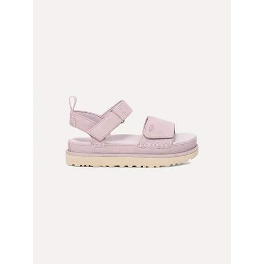 UGG Skórzane sandały &quot;Goldenstar&quot; w kolorze jasnoróżowym ze sklepu Limango Polska w kategorii Sandały damskie - zdjęcie 183596941