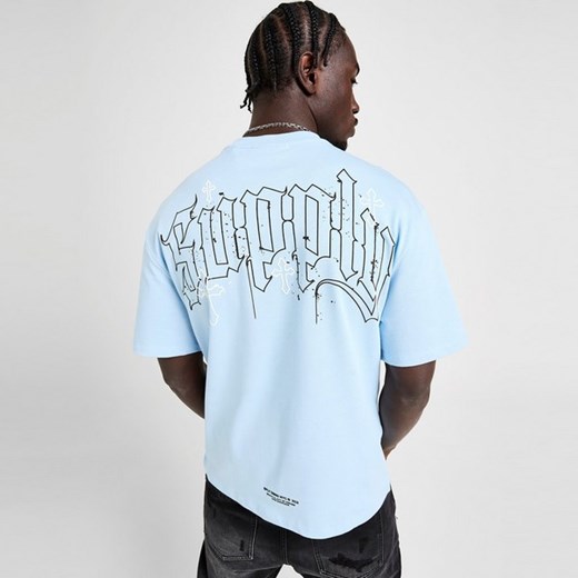 T-shirt męski Supply & Demand młodzieżowy z krótkimi rękawami 