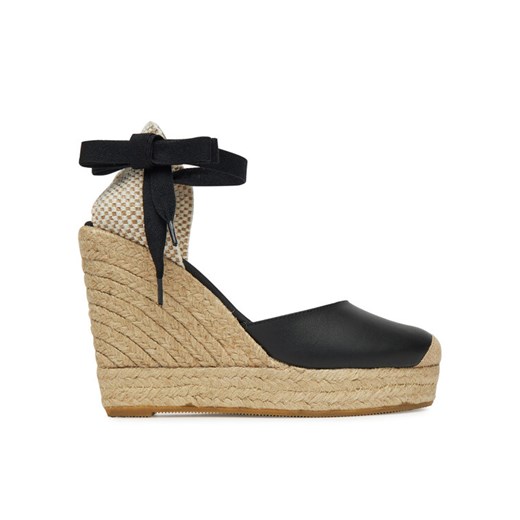 Espadryle Genuins Darya G105918 Czarny ze sklepu eobuwie.pl w kategorii Espadryle damskie - zdjęcie 183597423