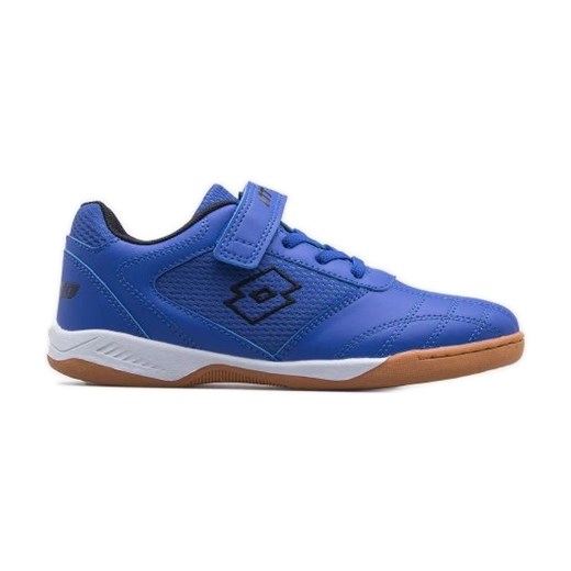 Buty halowe Lotto Whizzer K 2600120K -5011 niebieskie ze sklepu ButyModne.pl w kategorii Buty sportowe dziecięce - zdjęcie 183597843