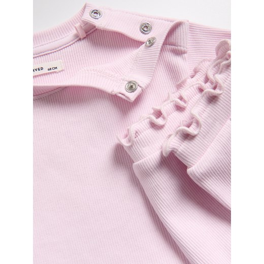 Reserved - Bawełniany komplet - pastelowy róż Reserved 80 (9-12 m.) Reserved