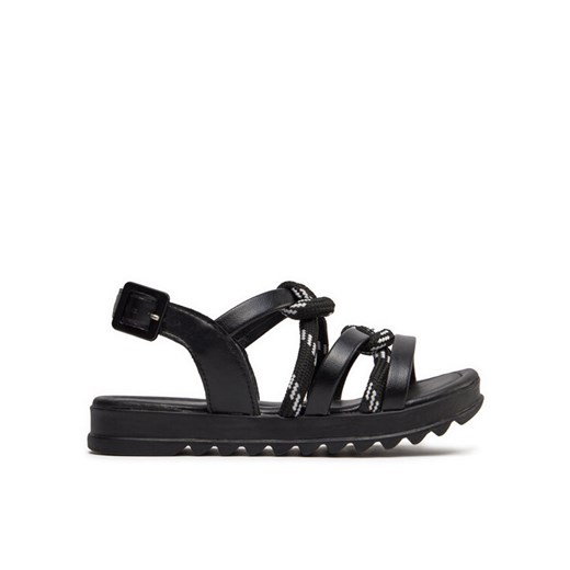 Sandały Bibi 1198027 Czarny Bibi 36 eobuwie.pl