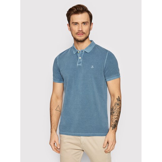 Marc O'Polo Polo B21 2266 53000 Niebieski Regular Fit ze sklepu MODIVO w kategorii T-shirty męskie - zdjęcie 183599640