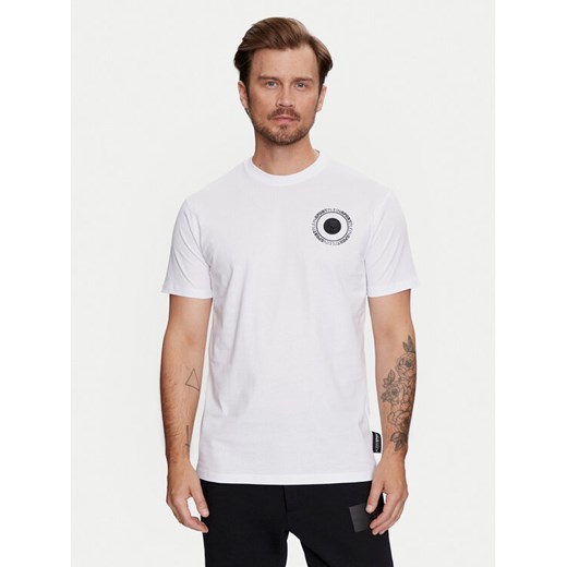 Plein Sport T-Shirt FADC MTK7542 STE003N Biały Slim Fit ze sklepu MODIVO w kategorii T-shirty męskie - zdjęcie 183599700