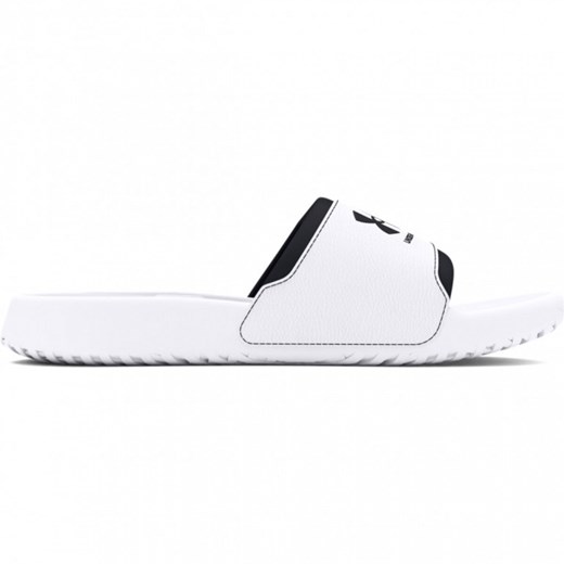 Męskie klapki Under Armour UA M Ignite Select - białe ze sklepu Sportstylestory.com w kategorii Klapki męskie - zdjęcie 183600074
