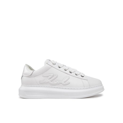 KARL LAGERFELD Sneakersy Kapri KL52511K Biały ze sklepu MODIVO w kategorii Buty sportowe męskie - zdjęcie 183601081