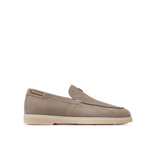 Giuseppe Zanotti Lordsy EU40021 Szary ze sklepu MODIVO w kategorii Mokasyny męskie - zdjęcie 183601152