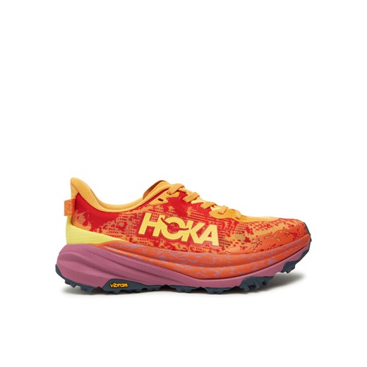 Buty do biegania Hoka Speedgoat 6 W 1147811 Pomarańczowy ze sklepu eobuwie.pl w kategorii Buty sportowe damskie - zdjęcie 183601623